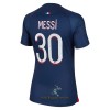 Officiële Voetbalshirt Paris Saint-Germain Messi 30 Thuis 2023-24 - Dames